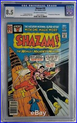 Shazam #28 Cgc 8.5 1st App Black Adam DC Comics 1977 Since Golden Age