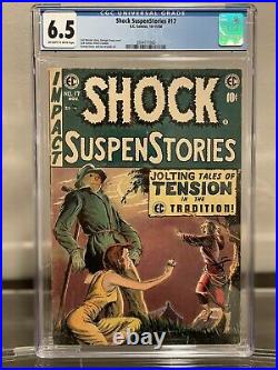 Shock SuspenStories #17 Pre-Code Horror EC Comic 1954 CGC 6.5