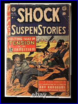 Shock SuspenStories #9 CLASSIC Feldstein Cover! EC Comics! Golden Age Comic Book