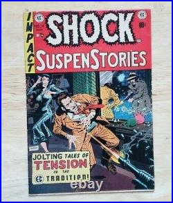 Shock Suspenstories# 14! Ec Classic Comic! Golden Age Key! Free Shipping