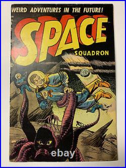 Space Squadron #5/Golden Age Atlas Comic Book/VG-FN Restored