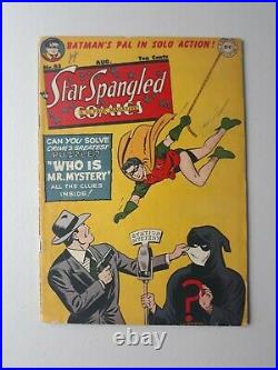 Star Spangled Comics 83 Robin Cover DC Golden Age