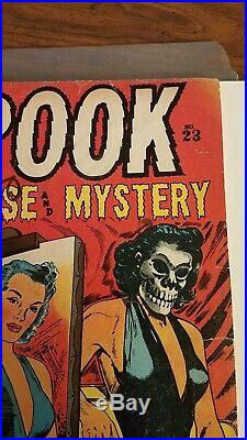 Star Spook Suspense & Mystery 23 LB Cole Golden Age Pre Code Horror Great Cover