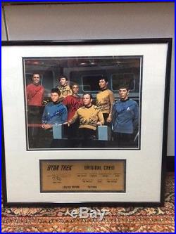 Star Trek Original Crew SIGNED with 35 Golden Age Star Trek Comics