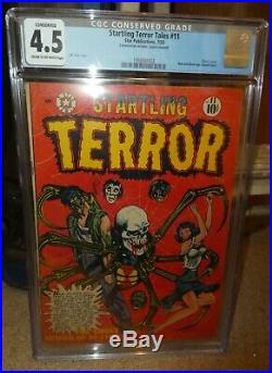 Startling Terror 11 Star publication L B Cole cover Golden age 1952 CGC 4.5