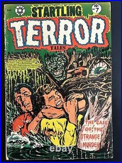 Startling Terror Tales #7 Golden Age Pre Code Horror LB Cole Cover 1953 Good/VG