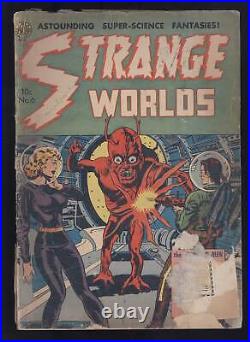 Strange Worlds #6 Scarce Avon Golden Age Complete Wally Wood