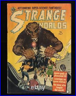 Strange Worlds #7 VG+ 4.5 1952 Golden Age Sci-Fi! Avon 1952