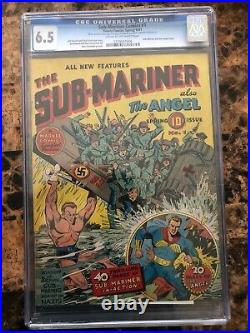 Sub-Mariner Comics #1 CGC 6.5 Universal Timely 1941 Key Golden Age book
