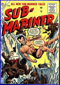 Sub-Mariner Comics #41 Golden Age Atlas 3.5