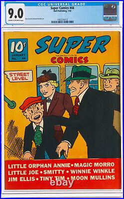 Super Comics #44 CGC 9.0 1942 Golden Age