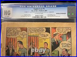 Superman #1, Batman #1 & Superboy #1 3 key Golden Age CGC-packaged comics