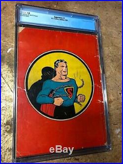 Superman #1 CGC 1.0 Blue Label 1939 Golden Age Comic