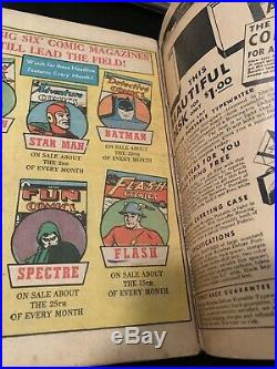 Superman #10 Golden Age 1941 Classic cover 1st Bald Luthor in comics KEY