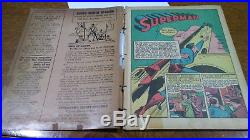 Superman #15 Golden Age comic Superman DC 1939 series. Fair +