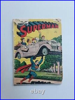 Superman 19 Classic Cover 1942. Qualified