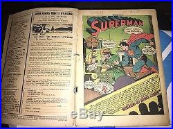 Superman #24 Comic Golden Age Patriotic Cover