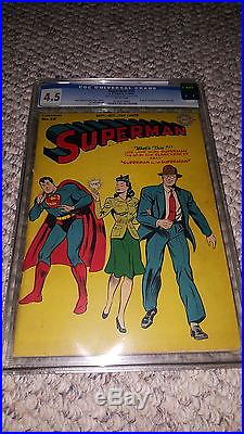 Superman-#30-cgc 4.5 White Pages-golden age key-1944-1st. Mr. Mxyztplk 123066800
