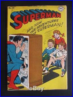 Superman #39 DC 1944 Golden Age! Action Comics