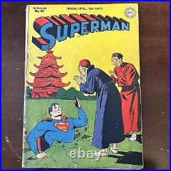 Superman #45 (1947) Golden Age Superman