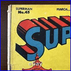 Superman #45 (1947) Golden Age Superman