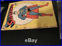 Superman #6 Golden Age Sep/Oct 1940 Classic cover 1st Superman splash page