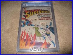 Superman #76 1952 Cgc Universal 5.5 Key Golden Age Issue
