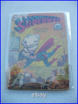 Superman Comic Book Collection Golden Age to Bronze 109 comics Supermn #8 to 279