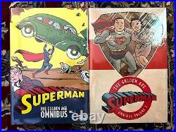 Superman The Golden Age Omnibus Volume 1-6 DC Comics SEALED 1, 2, 3, 4 5, 6 Set