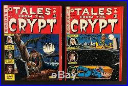 TALES FROM THE CRYPT EC Golden Age Horror 5 HC SLIPCASE SET + OLD WITCH MASK