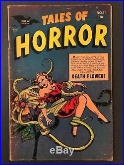 TALES OF HORROR #11 GOLDEN AGE PRE Code Tentacle Bondage G