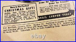 THE BEYOND #24 JANUARY 1954 GOLDEN AGE COMIC UNITY PUBLISHING Gargoyles