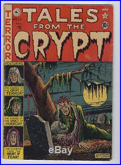 Tales From The Crypt #22 Golden Age Pre-code Horror Scarce Canadian Variant Key