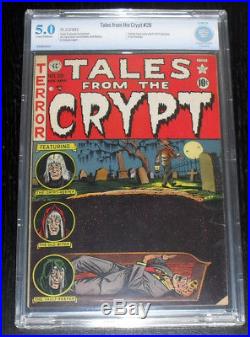 Tales From The Crypt 28 Cbcs 5.0 Original Ec Comics Golden-age 1952