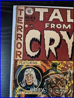 Tales From The Crypt 33 EC Comics Origin of the Cryptkeeper Golden Age? L? K