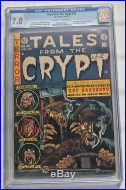 Tales From The Crypt #36 CGC 7.0 E. C. Comics Pre Code Golden Age Horror 1953