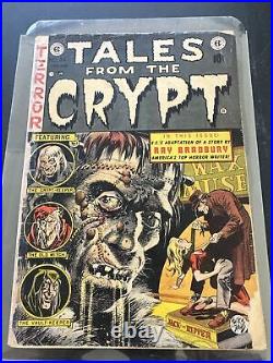 Tales from the Crypt #34 Pre-Code Horror Golden Age EC Comic 1954 NO BACK COVER