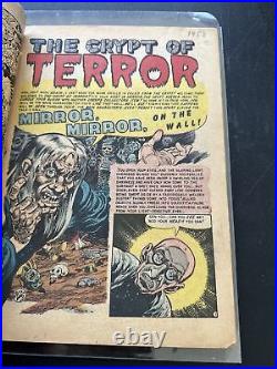 Tales from the Crypt #34 Pre-Code Horror Golden Age EC Comic 1954 NO BACK COVER