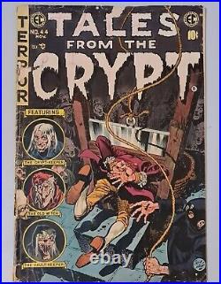 Tales from the Crypt #44 Jack Davis EC Comics 1954 SOTI Low Grade Incomplete