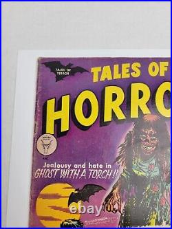 Tales of Horror #13 Toby Press Publication 1954 Golden Age PCH Ghost Cover