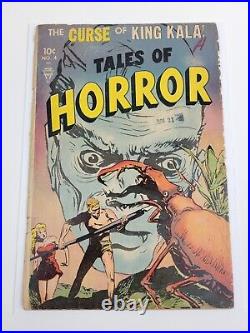 Tales of Horror #4 Toby Press 1953 Golden Age Giant Insect Cover