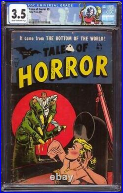 Tales of Horror #9? CGC 3.5? 1954, Rare Pre-Code Horror, +Custom Label