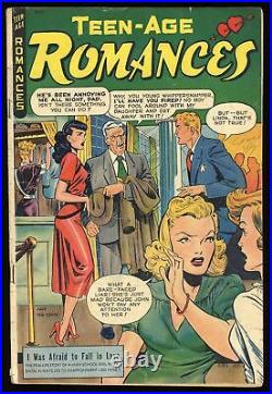 Teen-Age Romances #3 VG 4.0 See Description (Qualified) Matt Baker Cover Art