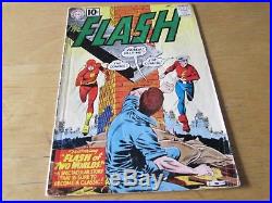 The Flash 123 Golden Age Flash & Origin! Rare Key Silver Age Issue G/vg