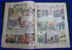 The Flash Comics #55 Golden Age DC Comic Hawkman Cover