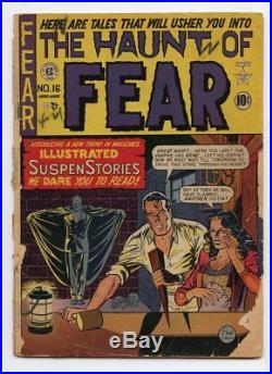 The Haunt Of Fear #16 (FR) 1st Appearance Old Witch Golden Age Horror 1950 Rare