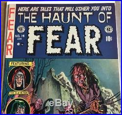 The Haunt of Fear # 14 Witch Cover 1952 EC Golden age Beauty LQQK