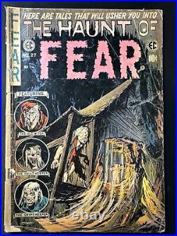 The Haunt of Fear #27 Golden Age Comic Pre Code Horror 1st Print Fair A4