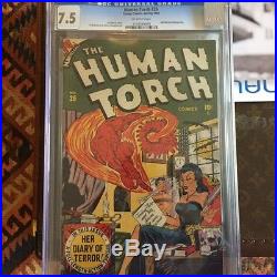 The Human Torch #26 (Spring 1947, Marvel) CGC 7.5 Sub-Mariner Golden Age