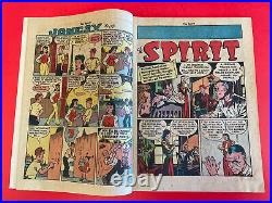 The Spirit # 15 (1949 Quality) Eisner Cover Vintage Goldenage Comic Book